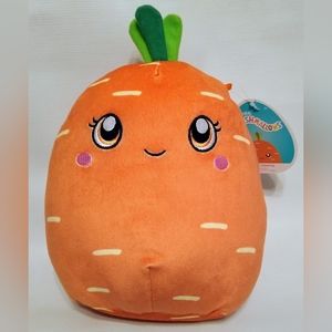 Squishmallows Carrot Orange Plush Caroleena 8" New with Tags